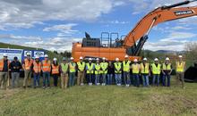 Niwot Sanitation District Group Photo at the Breaking Ground Ceremony.
